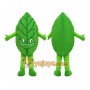 Green Leaf Mascot Costume