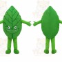 Green Leaf Mascot Costume