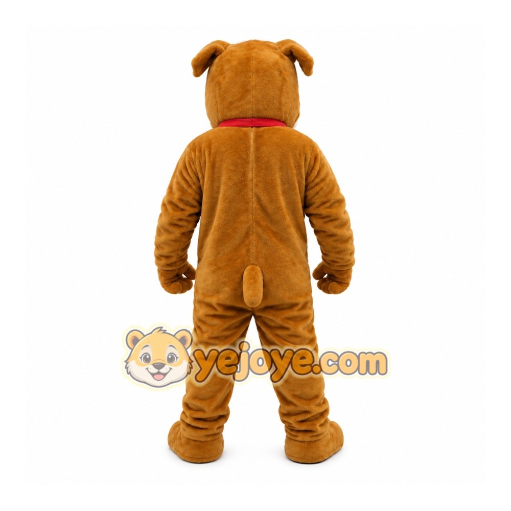Brown Puppy Mascot Costume Brown Puppy Mascot Costume