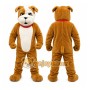 Brown Puppy Mascot Costume