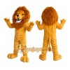 Tan Lion Mascot Costume