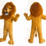 Tan Lion Mascot Costume