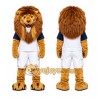 Lion White Shorts Mascot Costume Lion White Shorts Mascot Costume