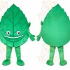 Green Leaf Mascot Costume