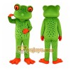 Green Frog Mascot Costume