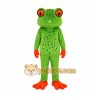 Green Frog Mascot Costume