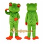 Green Frog Mascot Costume