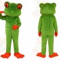 Green Frog Mascot Costume