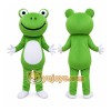 Green Frog Mascot Costume Green Frog Mascot Costume