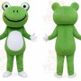 Green Frog Mascot Costume