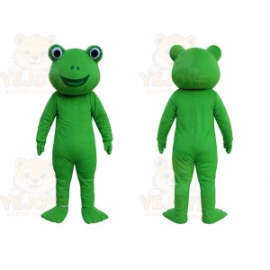 Green Frog Mascot Costume