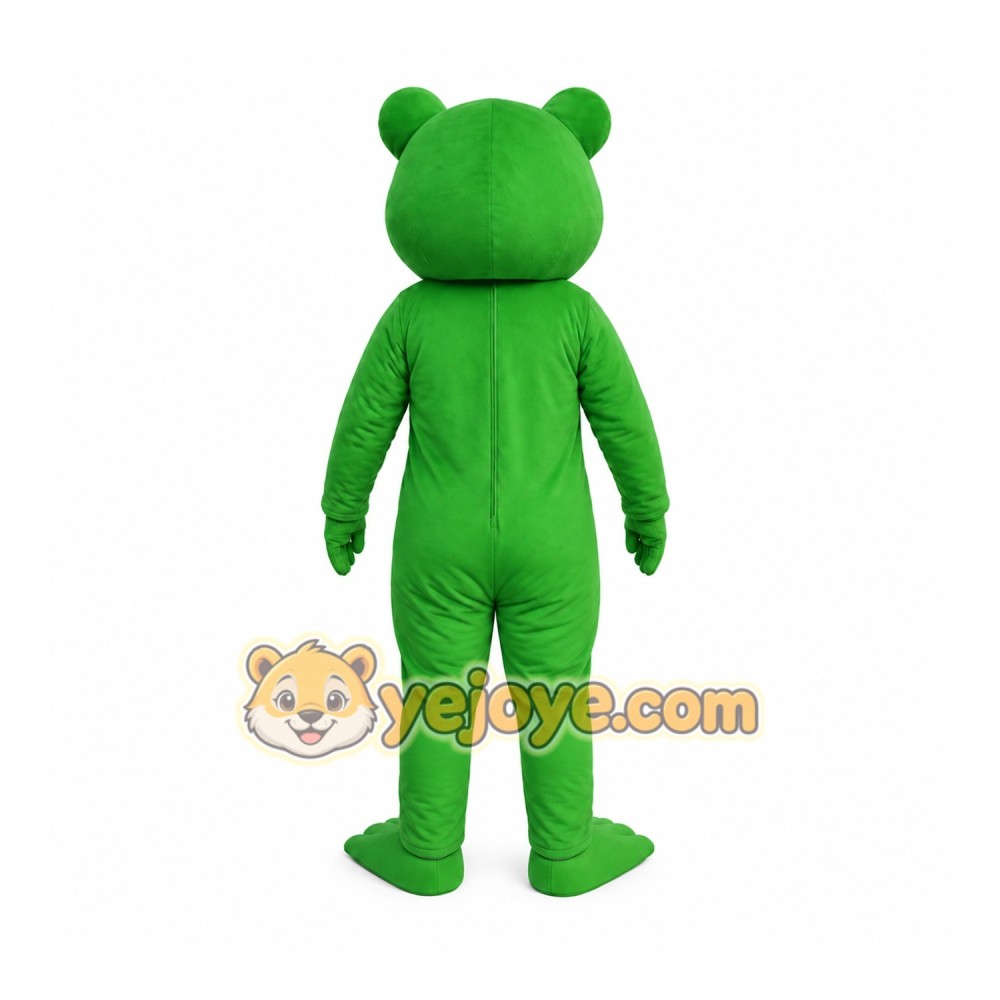 Green Frog Mascot Costume Green Frog Mascot Costume