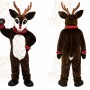 Reindeer Black Suit Mascot Costume