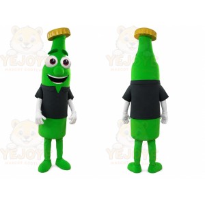 Green Bottle Mascot Costume