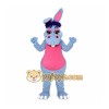 Gray Donkey Mascot Costume Gray Donkey Mascot Costume