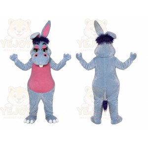 Gray Donkey Mascot Costume