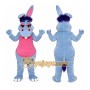 Gray Donkey Mascot Costume
