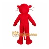 Red Wildcat Mascot Costume Red Wildcat Mascot Costume