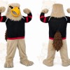 Eagle Black Shirt Mascot Costume