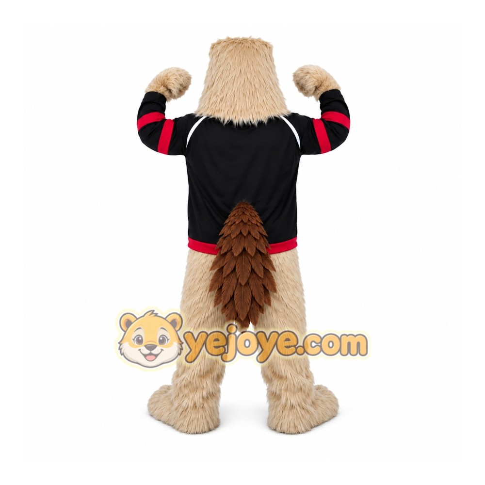 Eagle Black Shirt Mascot Costume Eagle Black Shirt Mascot Costume