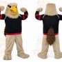 Eagle Black Shirt Mascot Costume