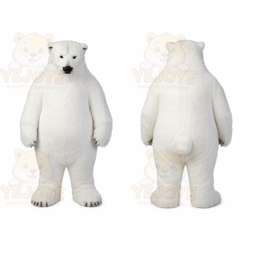 Polar Bear Mascot Costume