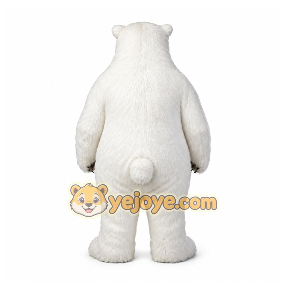 Polar Bear Mascot Costume Polar Bear Mascot Costume