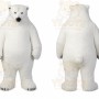 Polar Bear Mascot Costume