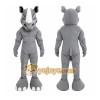 Gray Rhino Mascot Costume Gray Rhino Mascot Costume