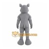 Gray Rhino Mascot Costume Gray Rhino Mascot Costume