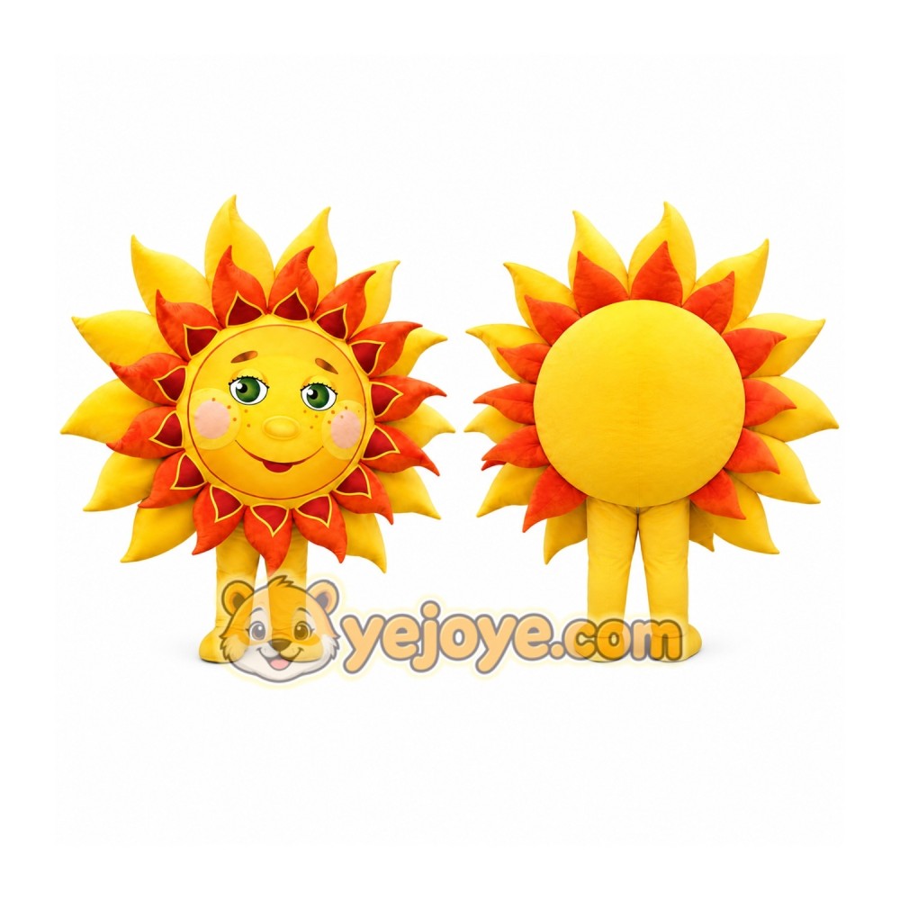 Sunflower Mascot Costume