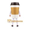 Coffee Cup Mascot Costume Coffee Cup Mascot Costume