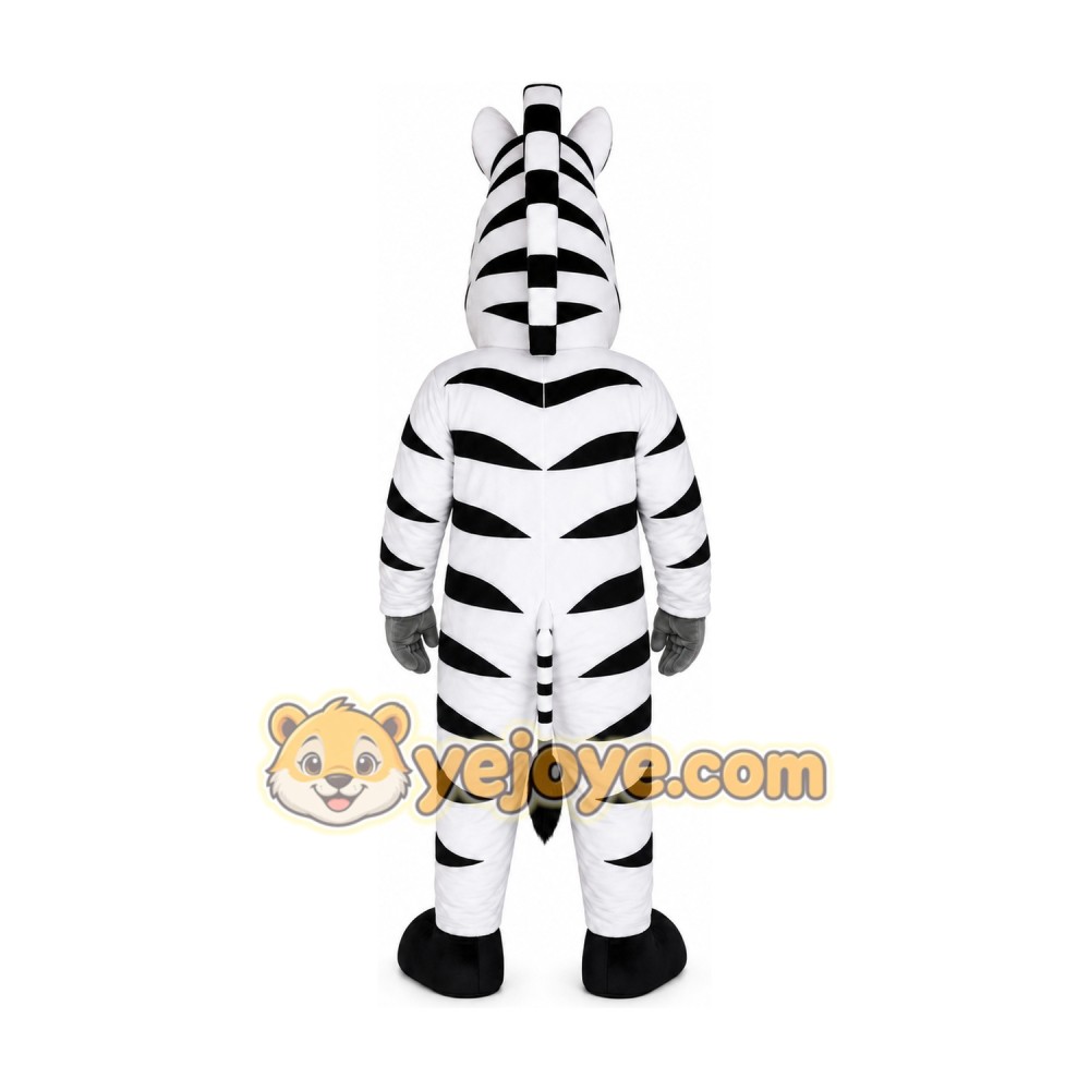 Zebra Character Mascot Costume Zebra Character Mascot Costume