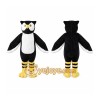 Black Owl Mascot Costume Black Owl Mascot Costume