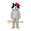 Gray Raccoon Mascot Costume Gray Raccoon Mascot Costume