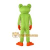 Green Frog Shorts Mascot Costume Green Frog Shorts Mascot Costume