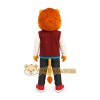 Lion Red Jacket Mascot Costume