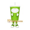 Green Drink Cup Mascot Costume