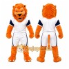 Orange Lion Sports Mascot Costume Orange Lion Sports Mascot Costume