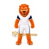 Orange Lion Sports Mascot Costume Orange Lion Sports Mascot Costume