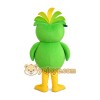 Green Owl Mascot Costume Green Owl Mascot Costume