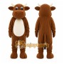 Brown Bull Mascot Costume