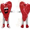 Red Steak Mascot Costume
