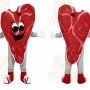 Red Steak Mascot Costume