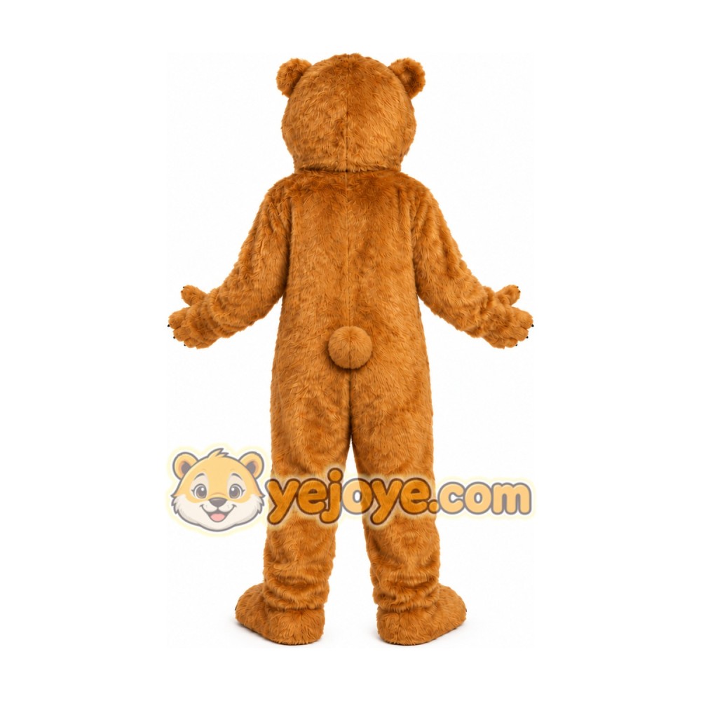 Tan Bear Mascot Costume Tan Bear Mascot Costume