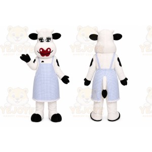 Cow Dress Mascot Costume