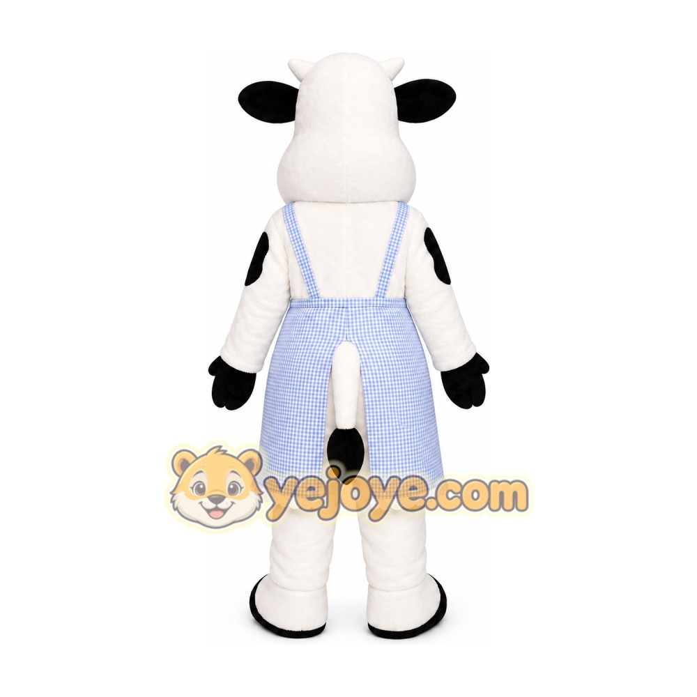 Cow Dress Mascot Costume