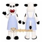 Cow Dress Mascot Costume