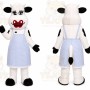 Cow Dress Mascot Costume
