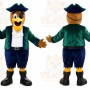 Pirate Bird Mascot Costume